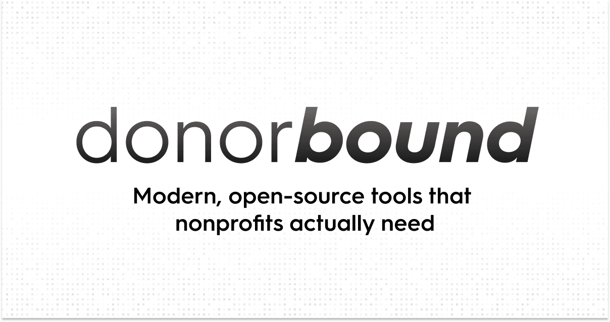 Why Donorbound?
